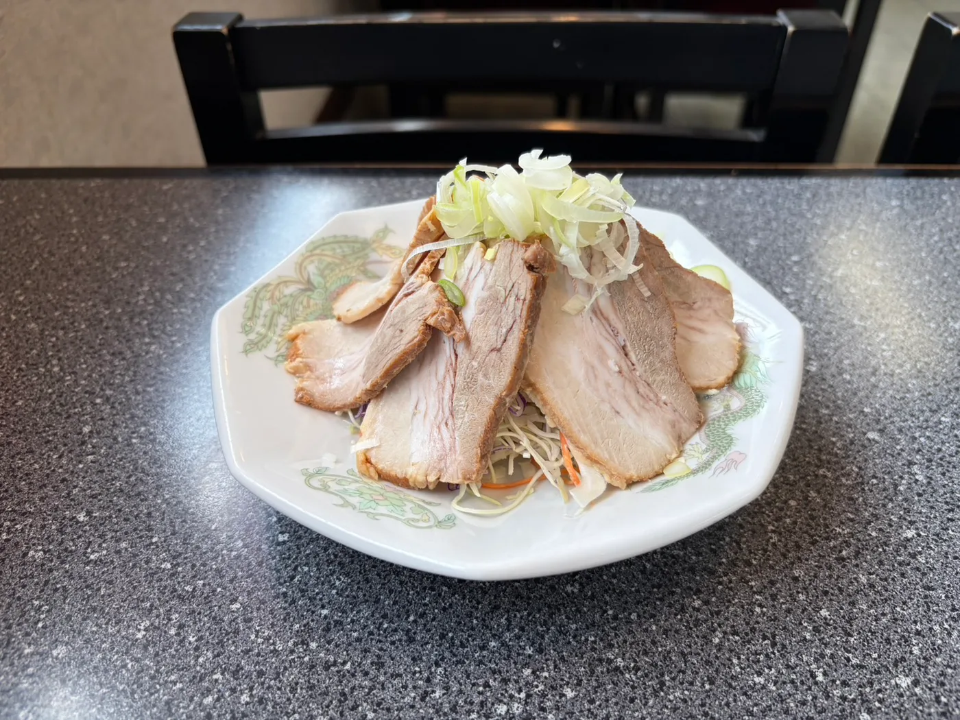 自家製チャーシューの盛り合わせ